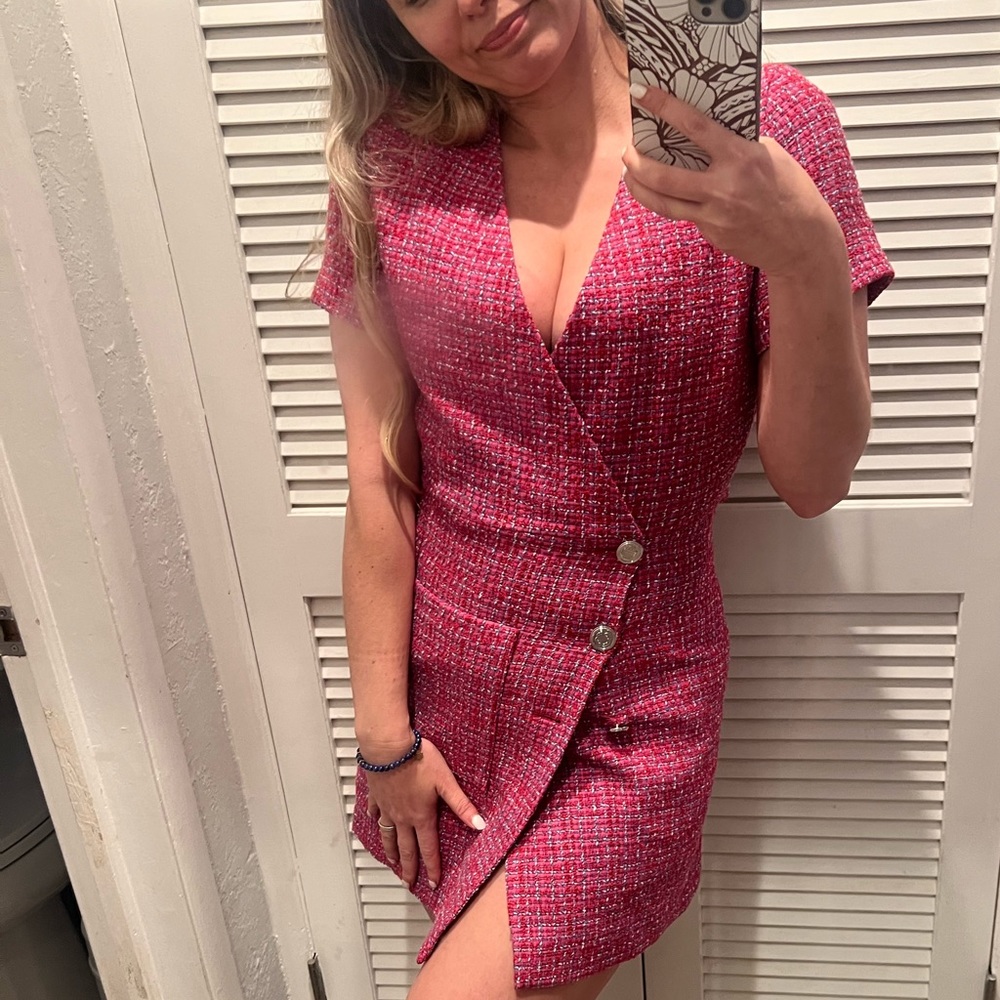 Maje Rolia Tweed Dress - Picture 3 of 4